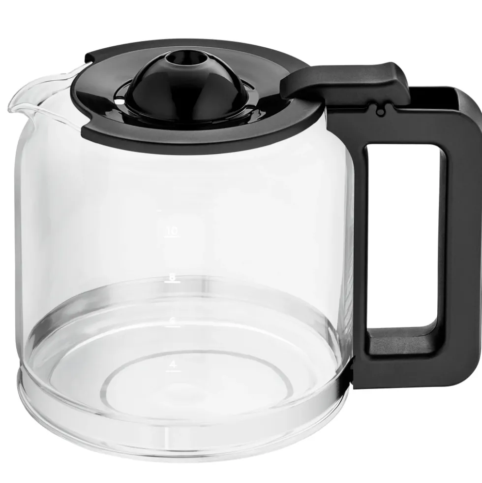 WMF Stelio Kaffeemaschine Glas, Paper White